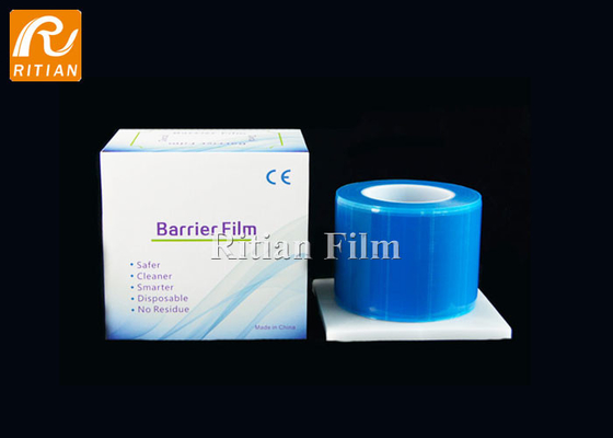 Η προσαρμοσμένη ιατρική οδοντική LDPE ταινιών εμποδίων υλική χαμηλή προστατευτική ταινία καρφιών αποτρέπει τη διαγώνια μόλυνση