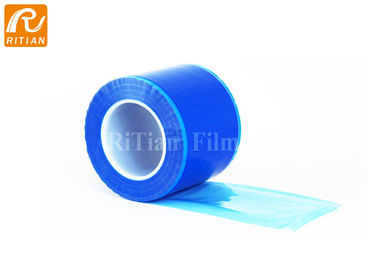 Μπλε χρώματα φύλλων ταινιών εμποδίων δερματοστιξιών οδοντικά με την κολλώδη/μη κολλώδη άκρη