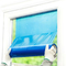 Κινεζική κατασκευής εργοστασίων εξόδων ελεύθερη δειγμάτων καλύτερη πλαστική ταινία PE τιμών μπλε διαφανής για το παράθυρο ή την πόρτα γυαλιού
