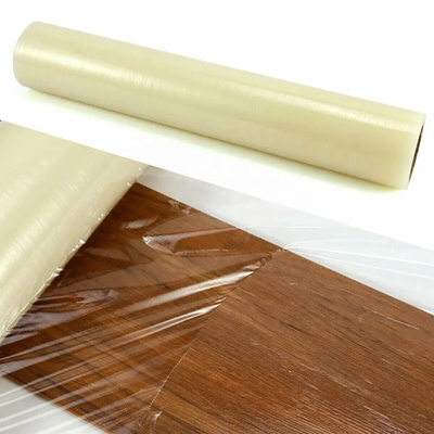 Καλή τιμή. Καυτή πώληση 60cm*60mic*50m ταινιών δειγμάτων διαφανής ταινία κάλυψης σκαλοπατιών για την απόδειξη σκόνης πατωμάτων σε απευθείας σύνδεση