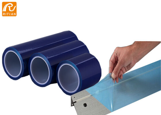 Καλή τιμή. UV Resistant 6 Months PE Protective Film with Clean Peel No Residue and 1240mm Width for Sheet Metal σε απευθείας σύνδεση