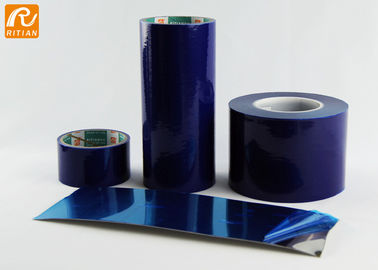 Σαφής συγκολλητική μπλε ταινία προστασίας γυαλιού παραθύρων 1240mm αντηθραυστική